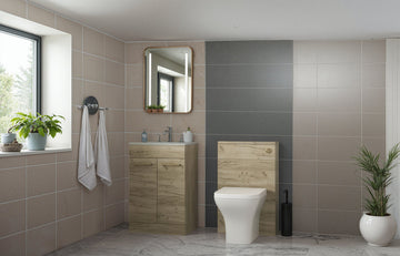 1000mm Oxford Savannah Oak Furniture Set