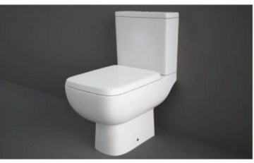 RAK Series 600 Close Coupled WC Pack with Soft Close Seat – Alpine White