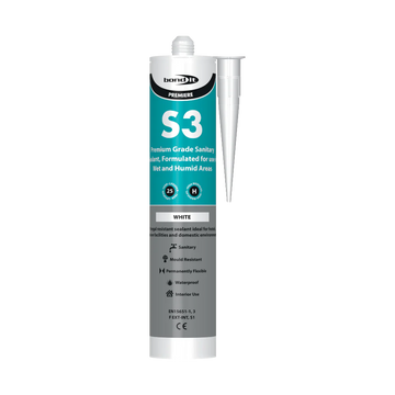 S3 Silicone Sealant Premium Sanitary  Grade 310ml