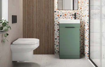Shires Cloakroom Vanity Unit & Basin - 4 Colours Available